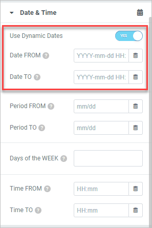 Dce Date Time Options Dynamic Dates