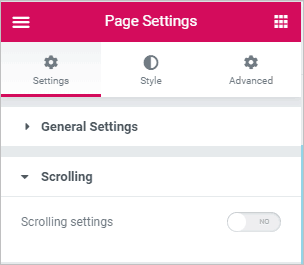 Dce Enable Scrolling