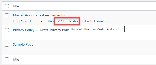 Ma Duplicator Feature