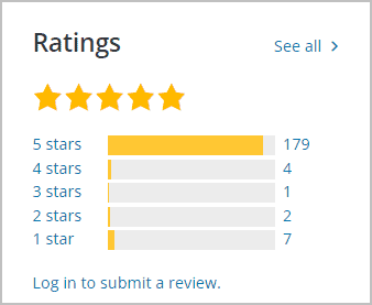unlimited elements five star rating