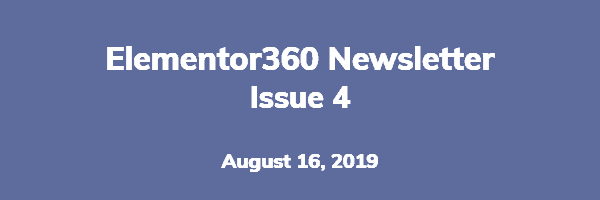 elementor360 newsletter issue 4