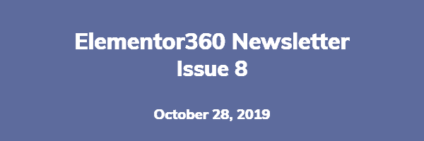 elementor360 newsletter issue 8