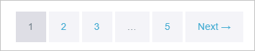page builder framework pagination buttons