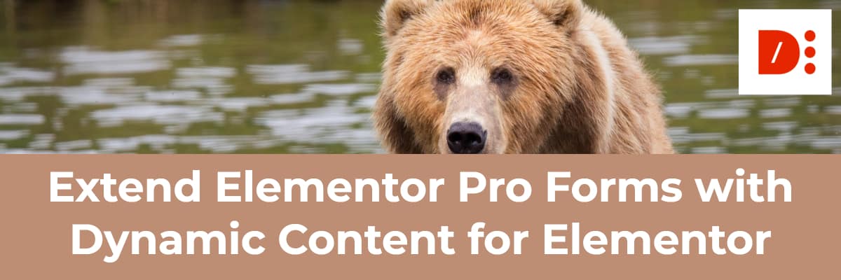 extend elementor pro forms with dynamic content for elementor