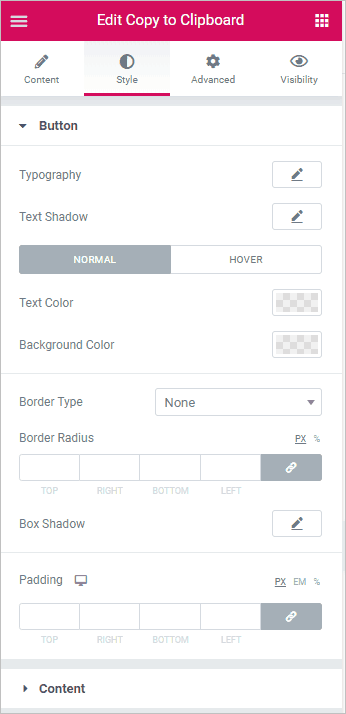 Text Field Style Button