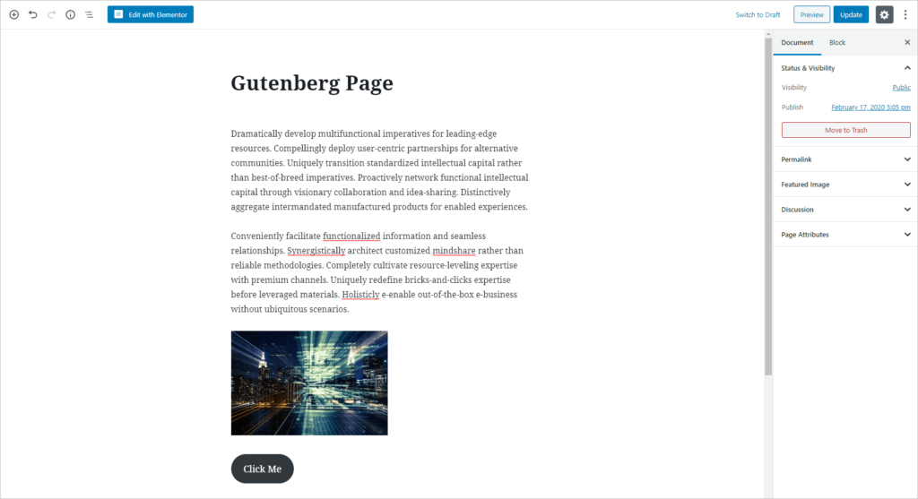 Page In Gutenberg Editor Styles Not Applied