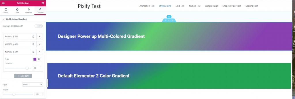 Designer Powerup Multi Gradient