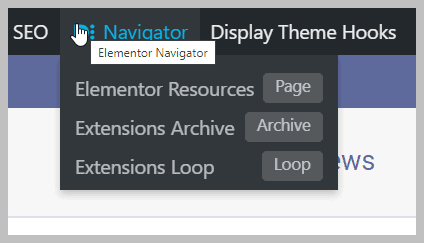 Dce Frontend Navigator Toolbar Menu