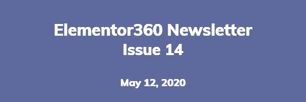 Elementor360 Newsletter Issue 14