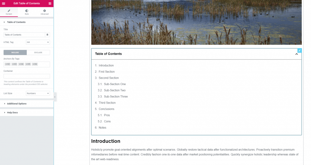 Powerpack Toc Settings 1