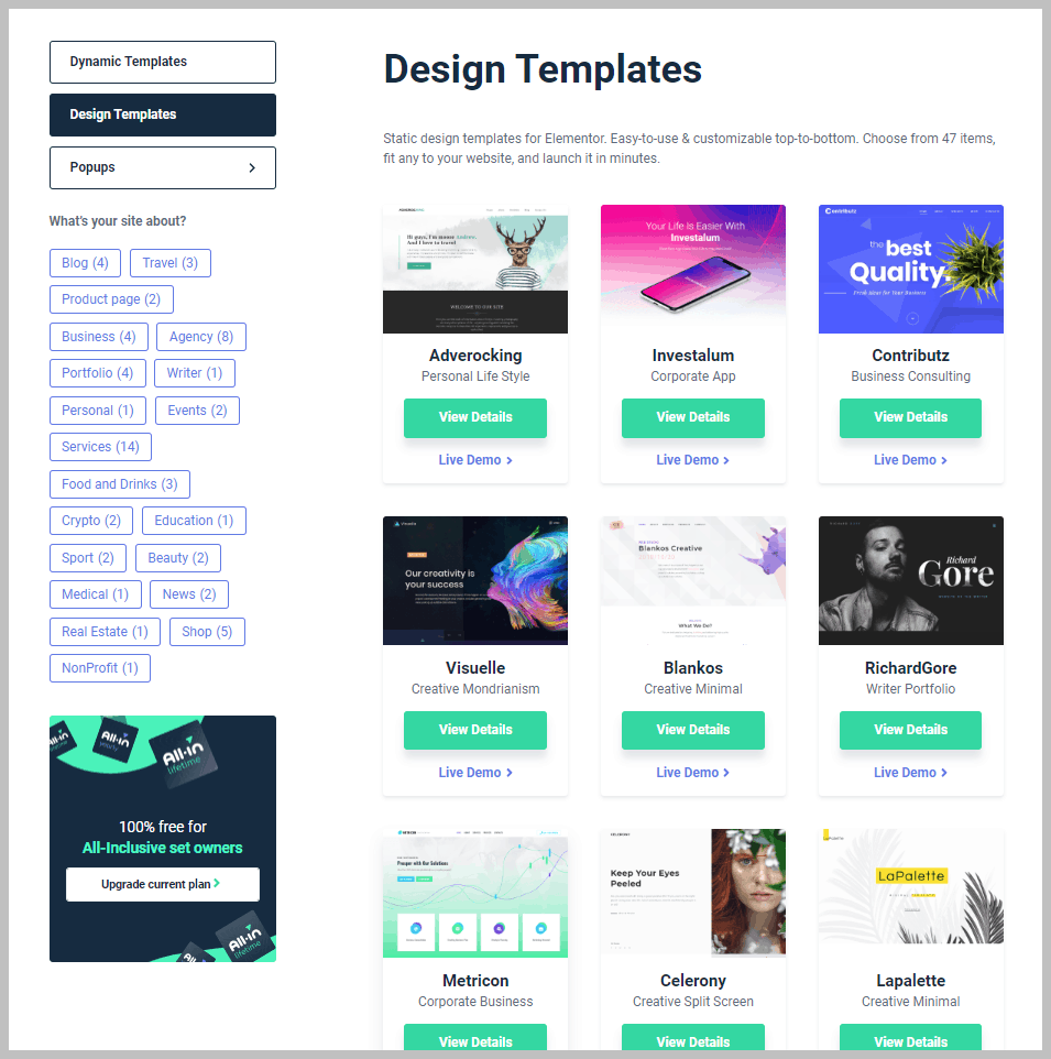 Design Templates