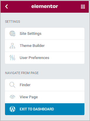 Elementor 3x Preferences Panel