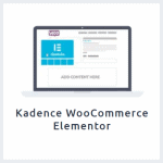 Kadence Woocommerce Elementor