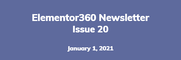 E360 Newsletter Issue 20