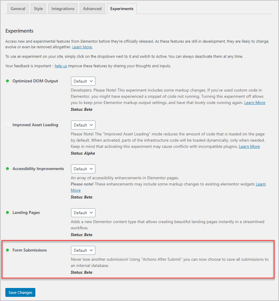 new elelmentor pro experiment