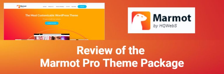 Review of the Marmot Pro Theme Package
