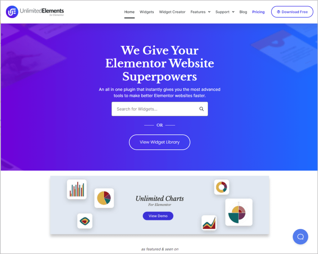 unlimited elements website