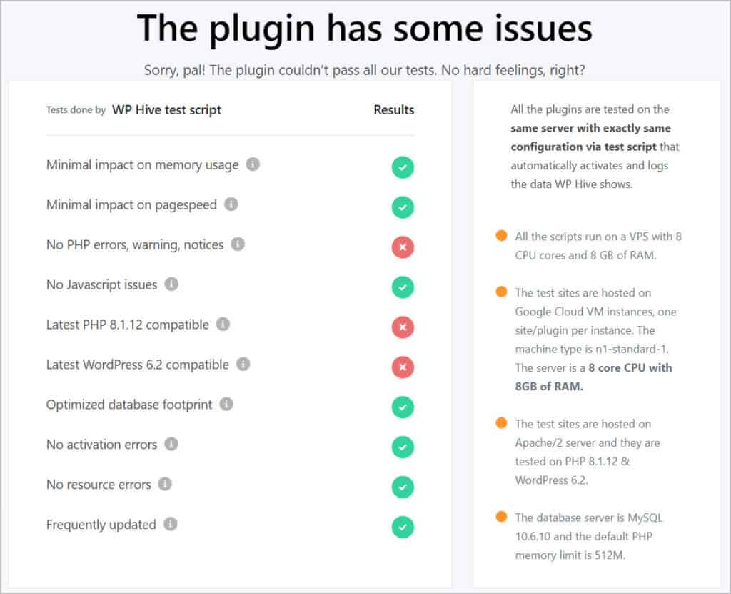 wphive php warnings