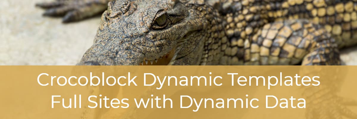 Crocoblock Dynamic Templates