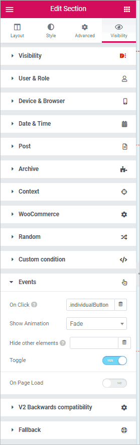 Dce Event Condition Example Tying Together