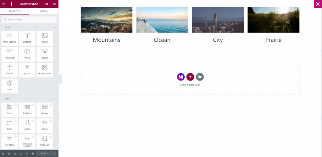 Designing Mega Menu In Editor