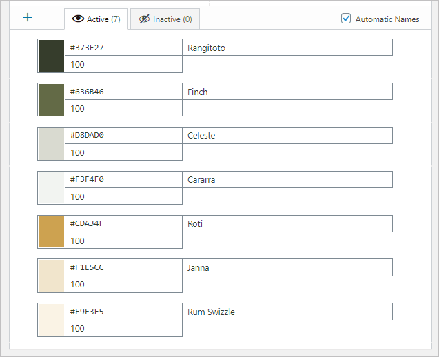 Final Color Palette