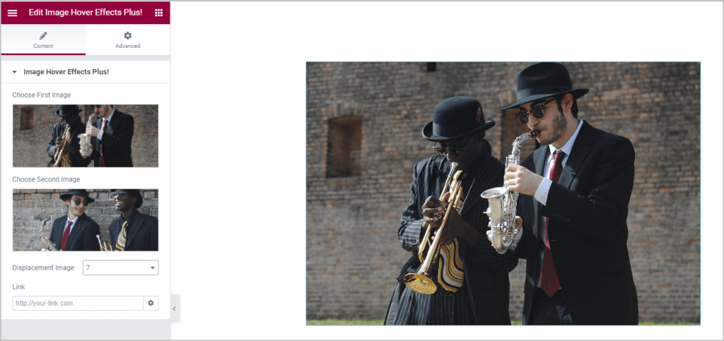 Hover Image Effects Plus