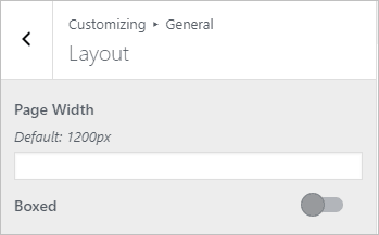 page builder framework page width