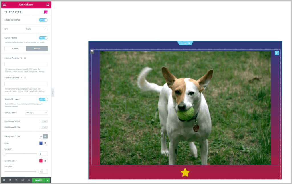 Teleporter On Hover 1