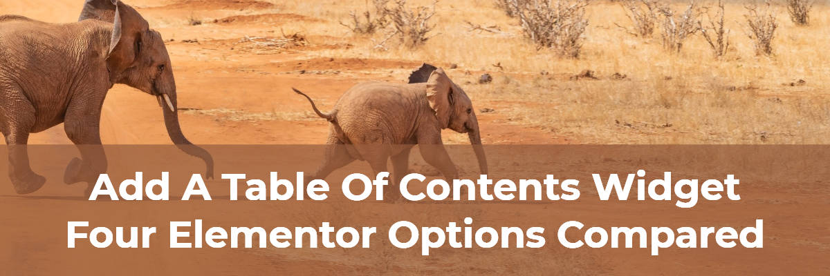 Table of Contents Widgets for Elementor