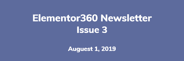 elementor360 newsletter issue 3